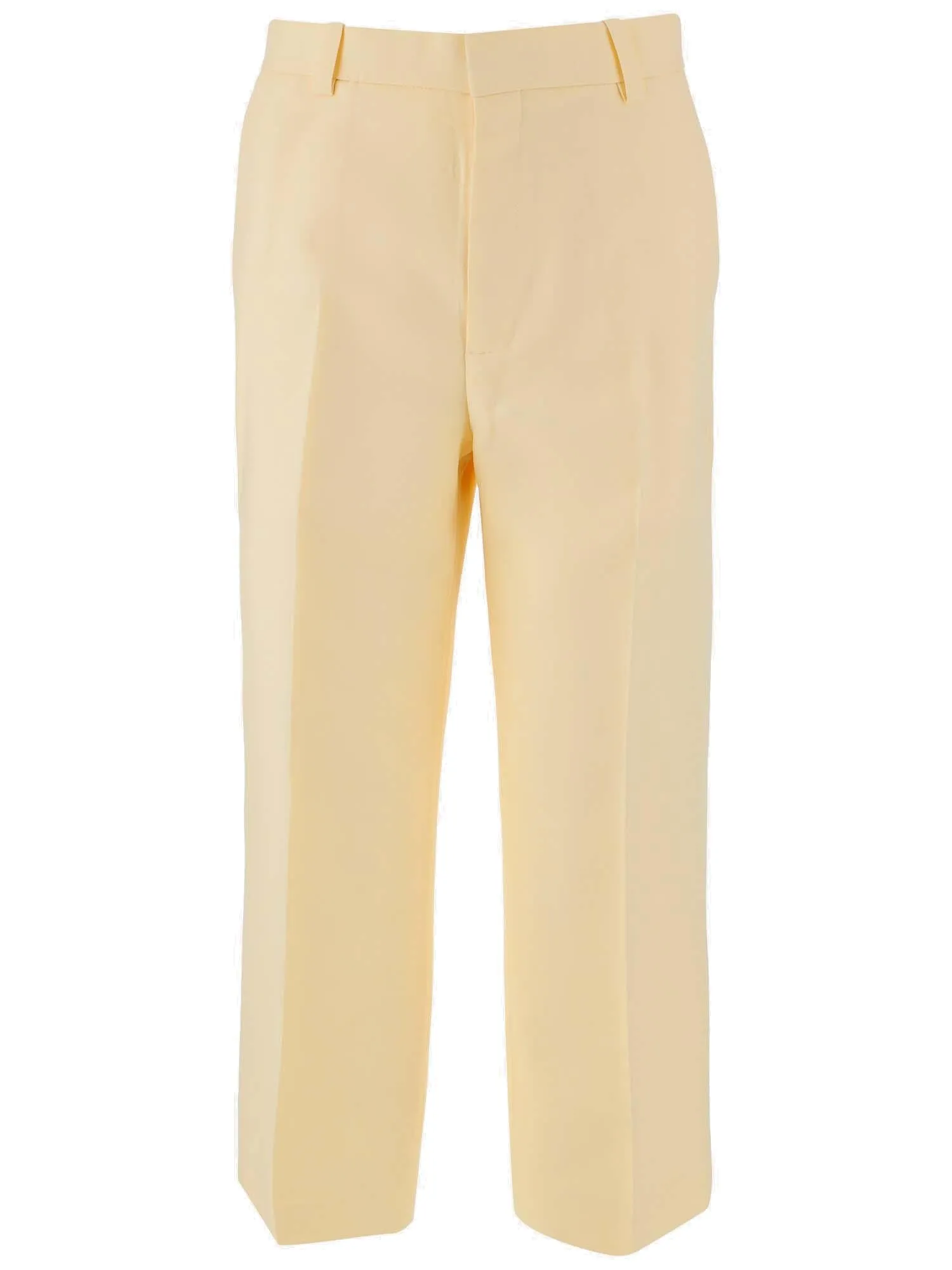 Khaite High Waist Cropped Pants