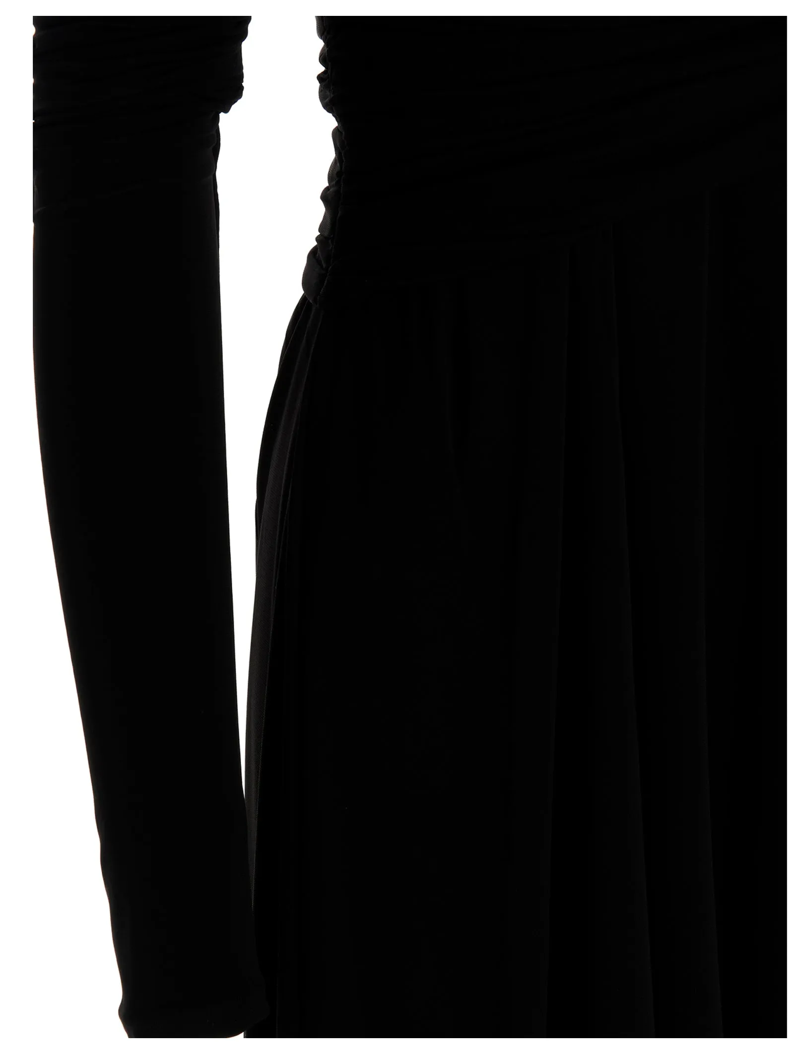 Khaite Nerissa Off-The-Shoulder Midi Dress