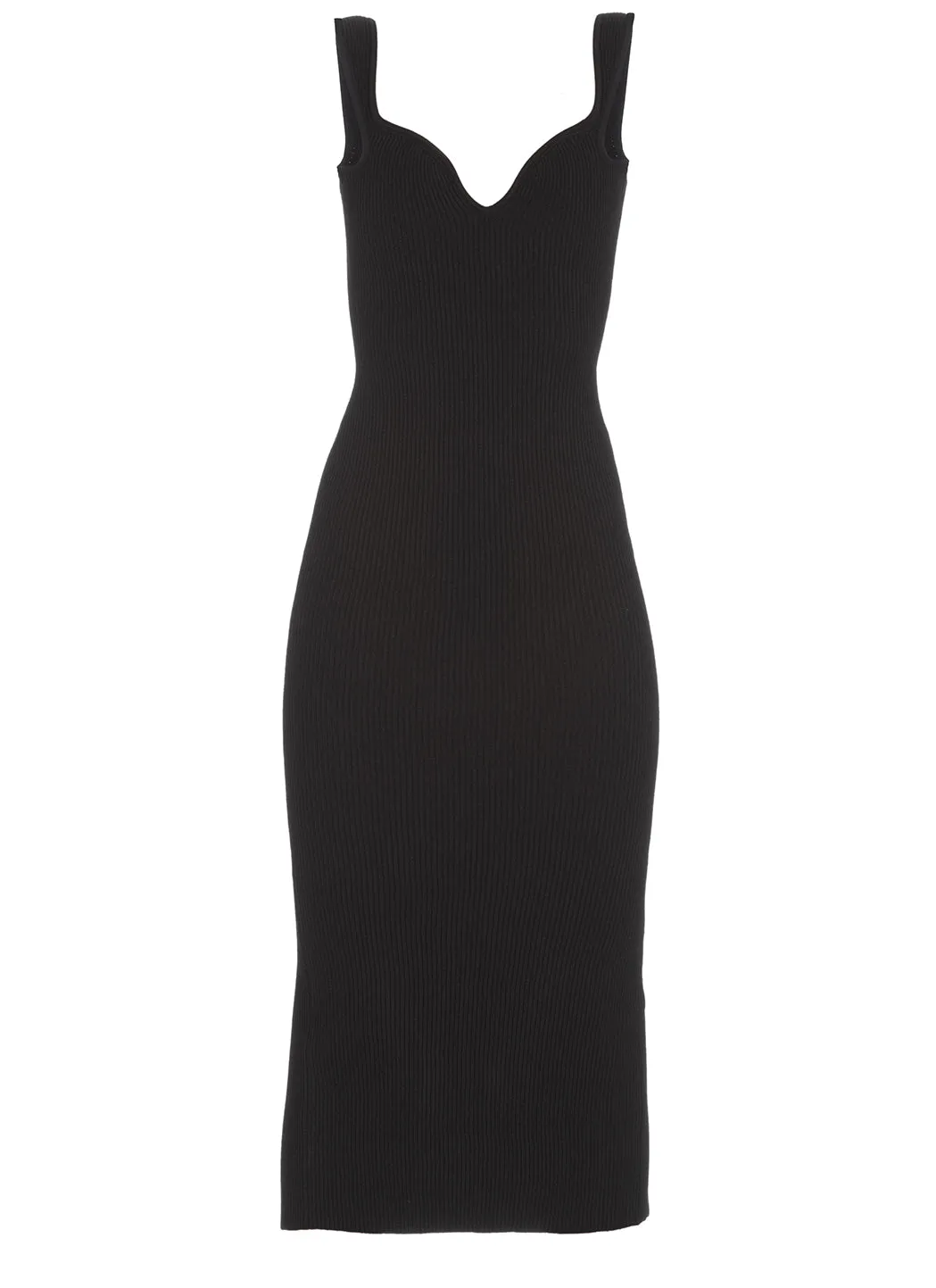 Khaite Nina Open-Back Midi Dress