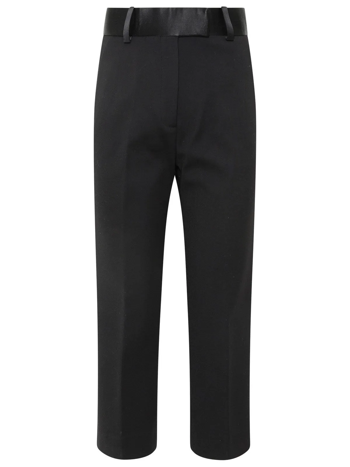 Khaite Straight Leg Cropped Pants
