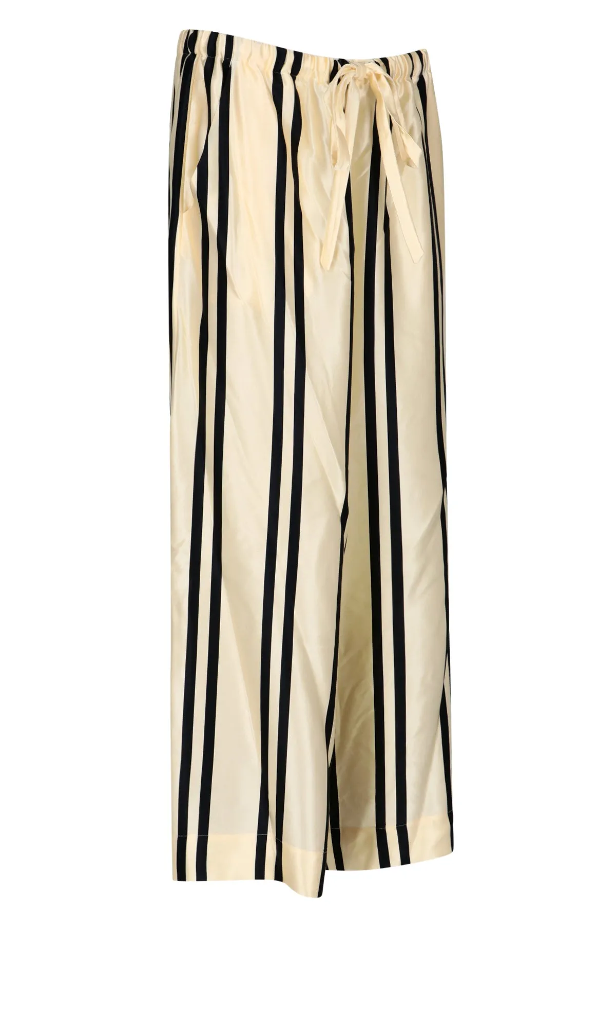 Khaite Striped Drawstring Pants