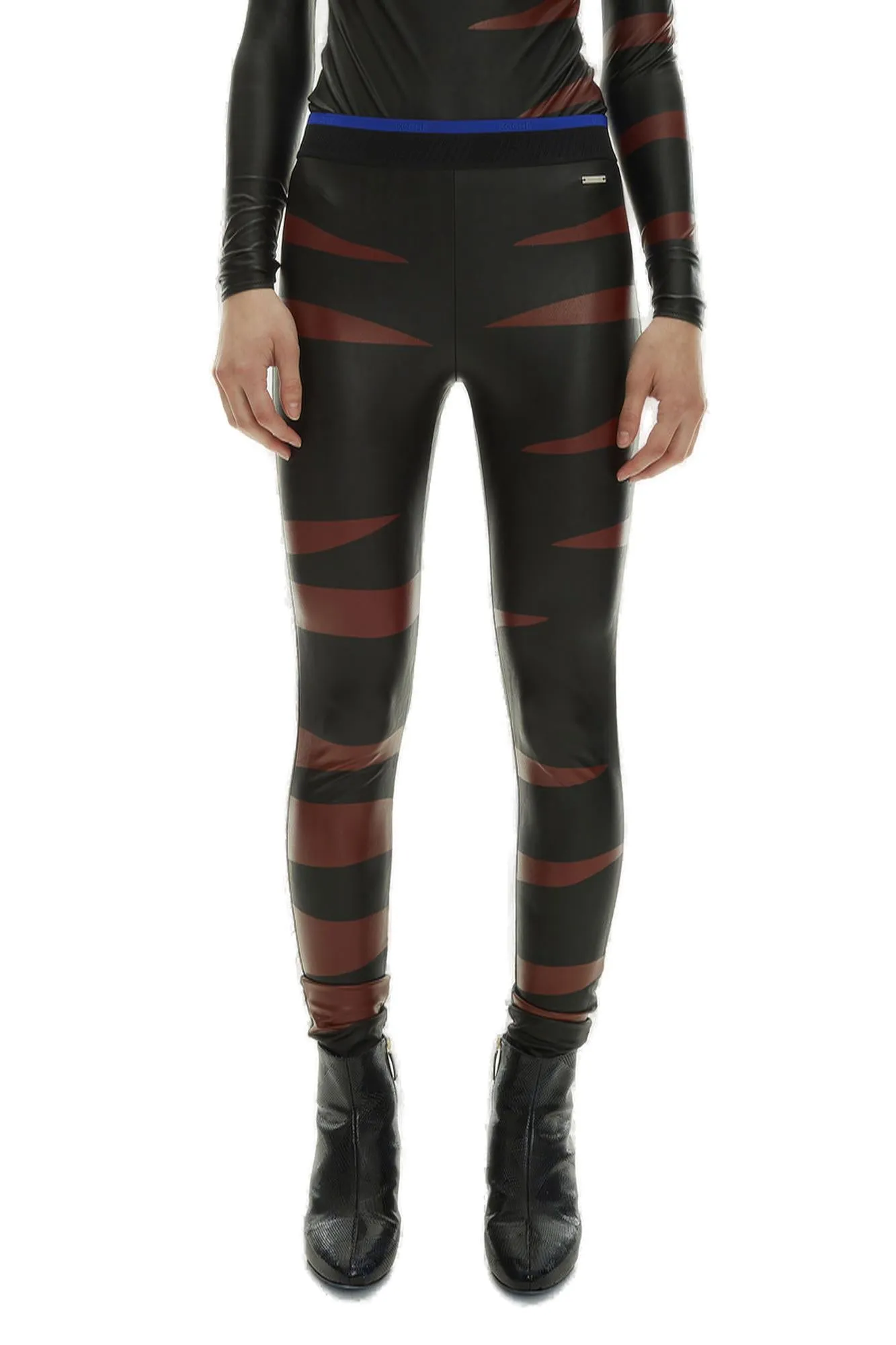 Koch Flame Print Leggings