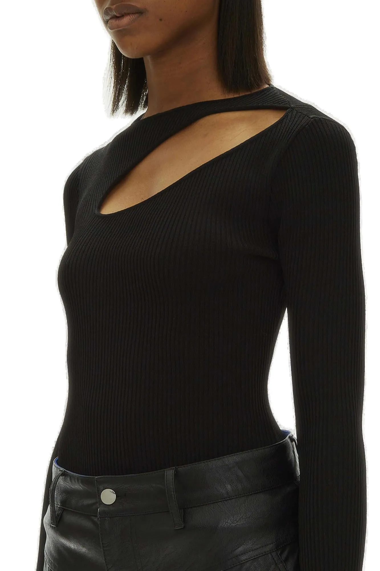 Koch Long-Sleeve Cut-Out Detailed Top