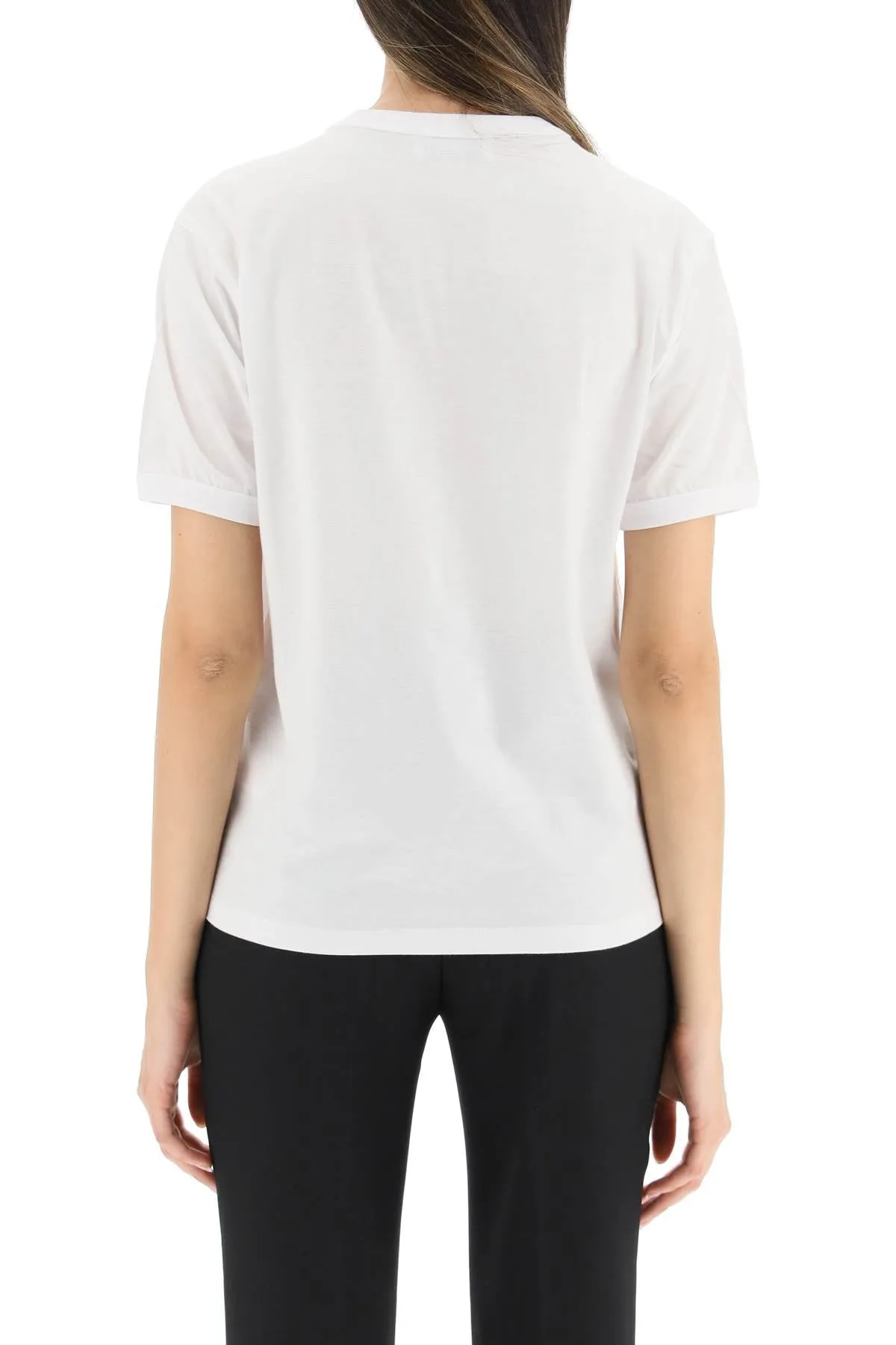 Lanvin Logo Patch Crewneck T-Shirt