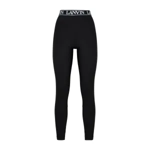 Lanvin Logo Strip Leggings