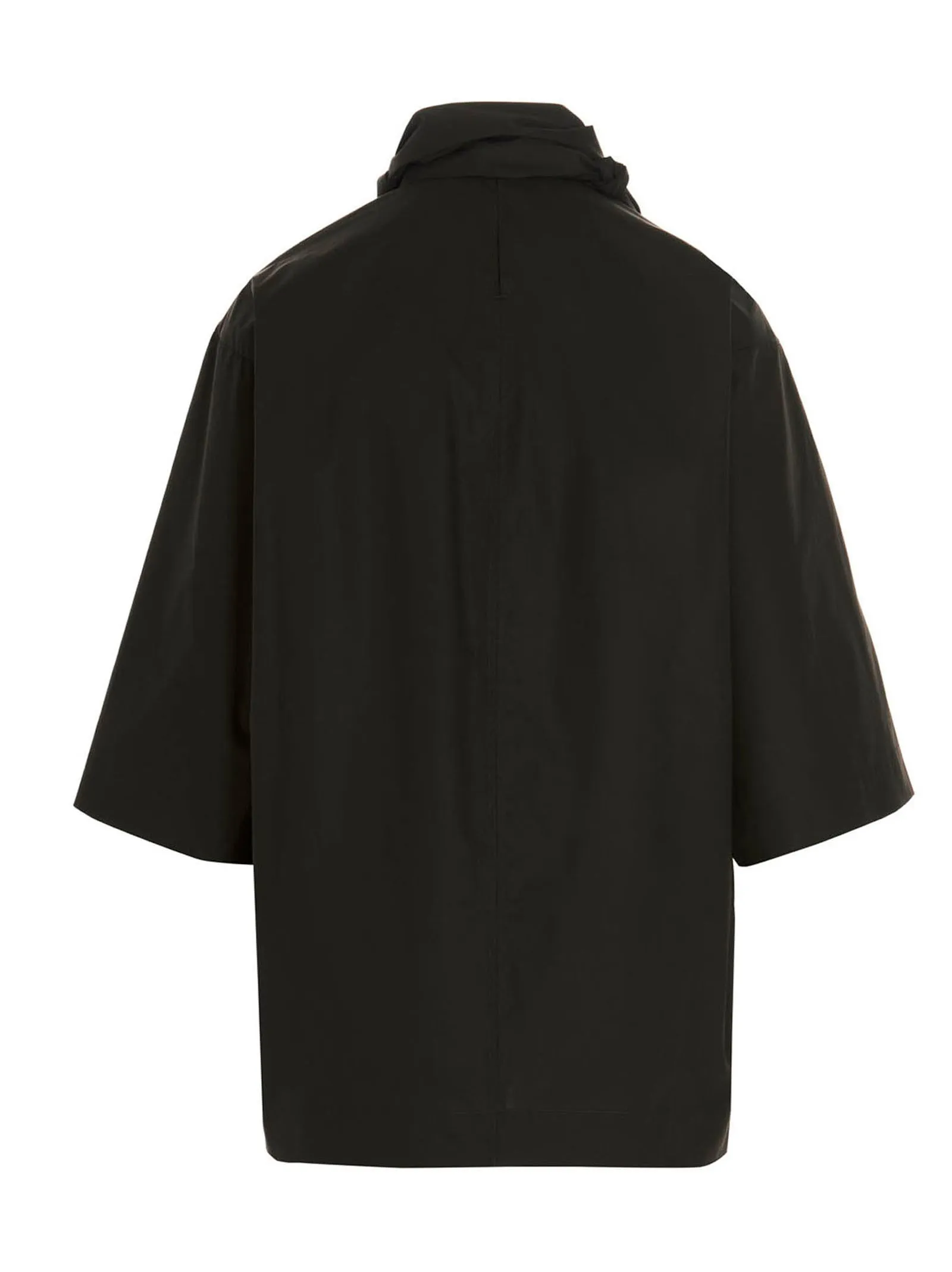 Lemaire Knotted High-Neck Short Sleeved Top