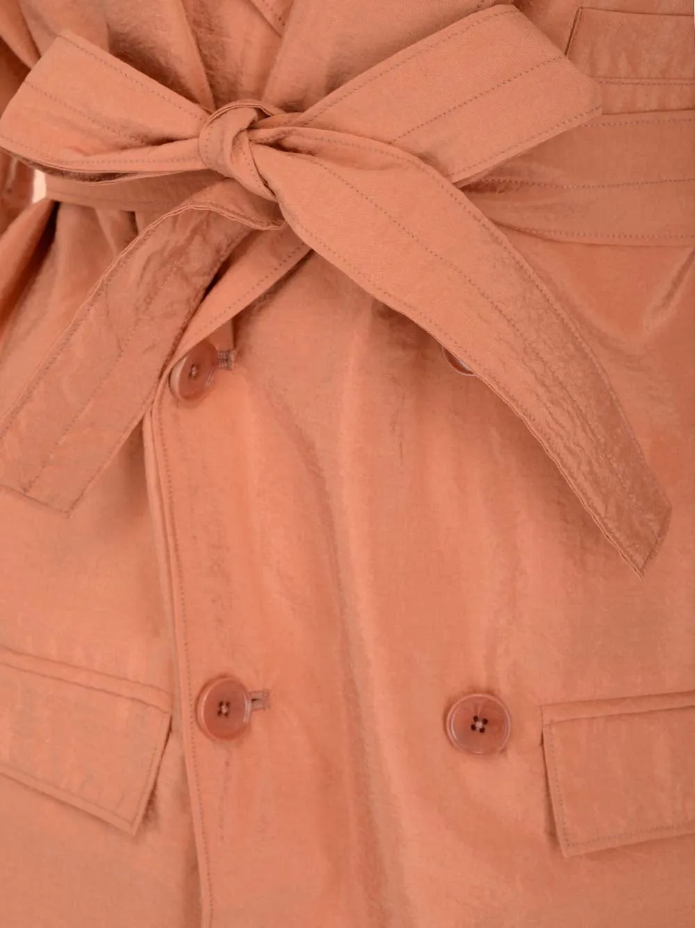 Lemaire Tie-Waist Doube-Breasted Jacket