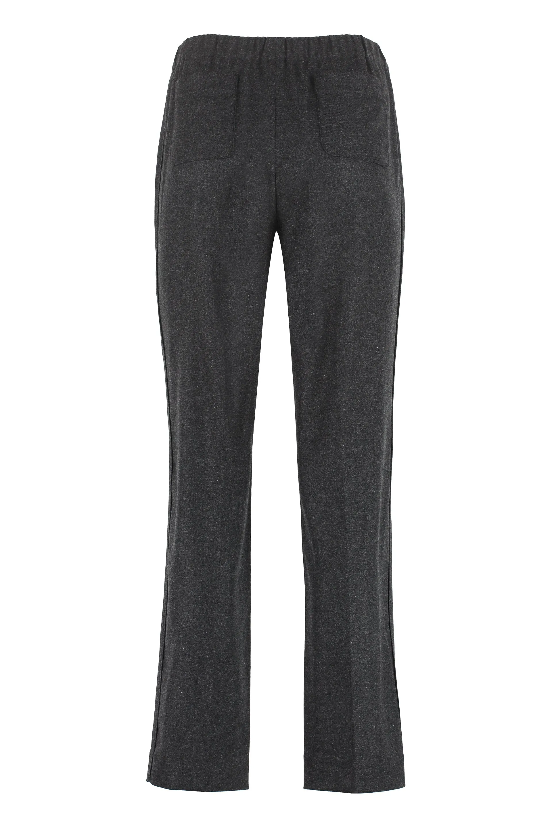 Loro Piana Elastic Waist Straight Leg Trousers