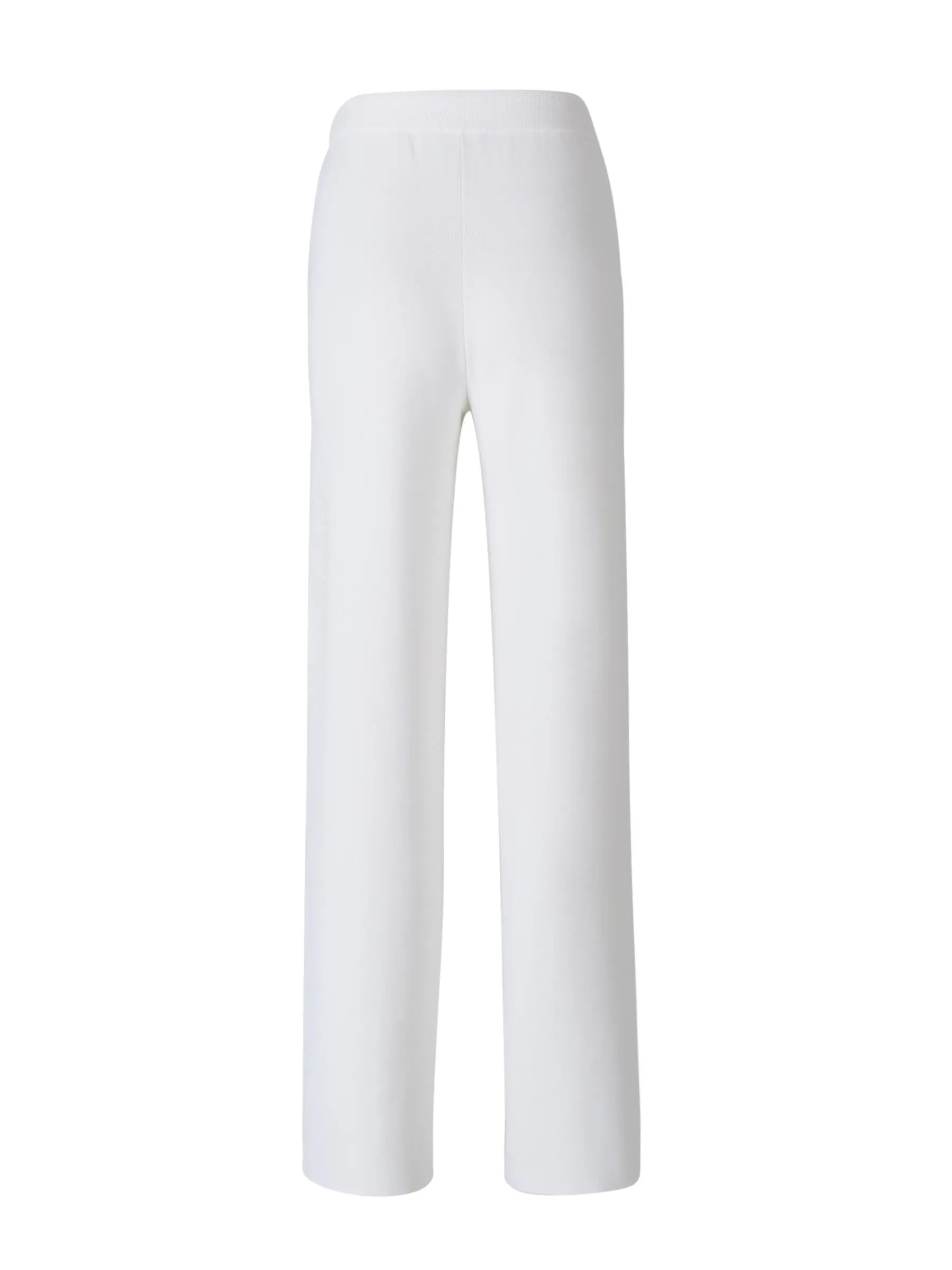 Loro Piana Elastic Waist Wide Leg Trousers