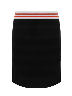 Love Moschino Back Logo Printed Skirt