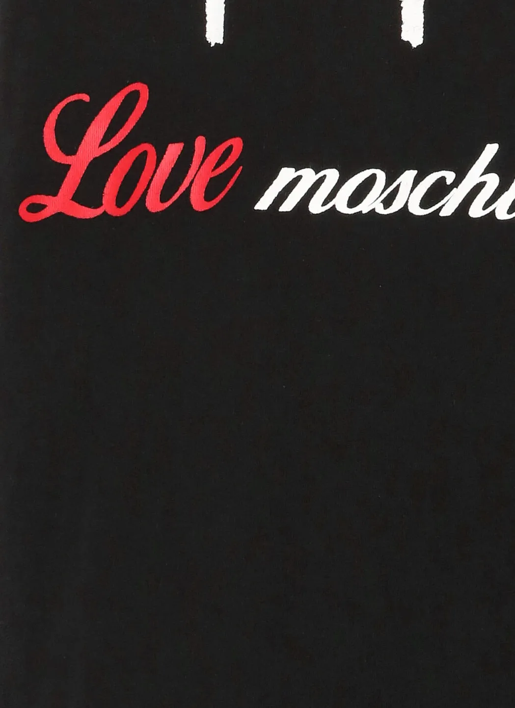 Love Moschino Logo Printed Crewneck T-Shirt