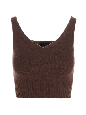 Low Classic Ribbed Cropped Tank Top