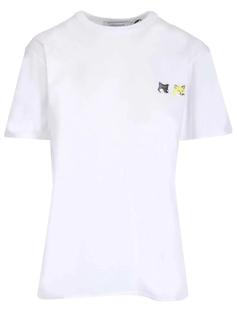 Maison Kitsun Double Fox Head Patch Classic T-Shirt
