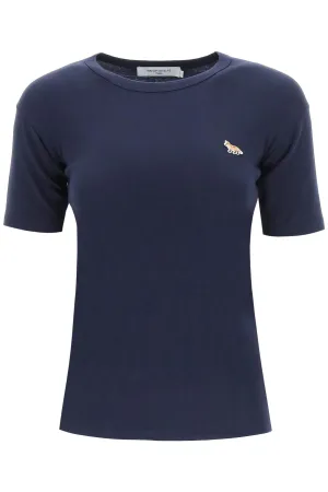 Maison Kitsun Profile Fox Patch Fitted T-Shirt