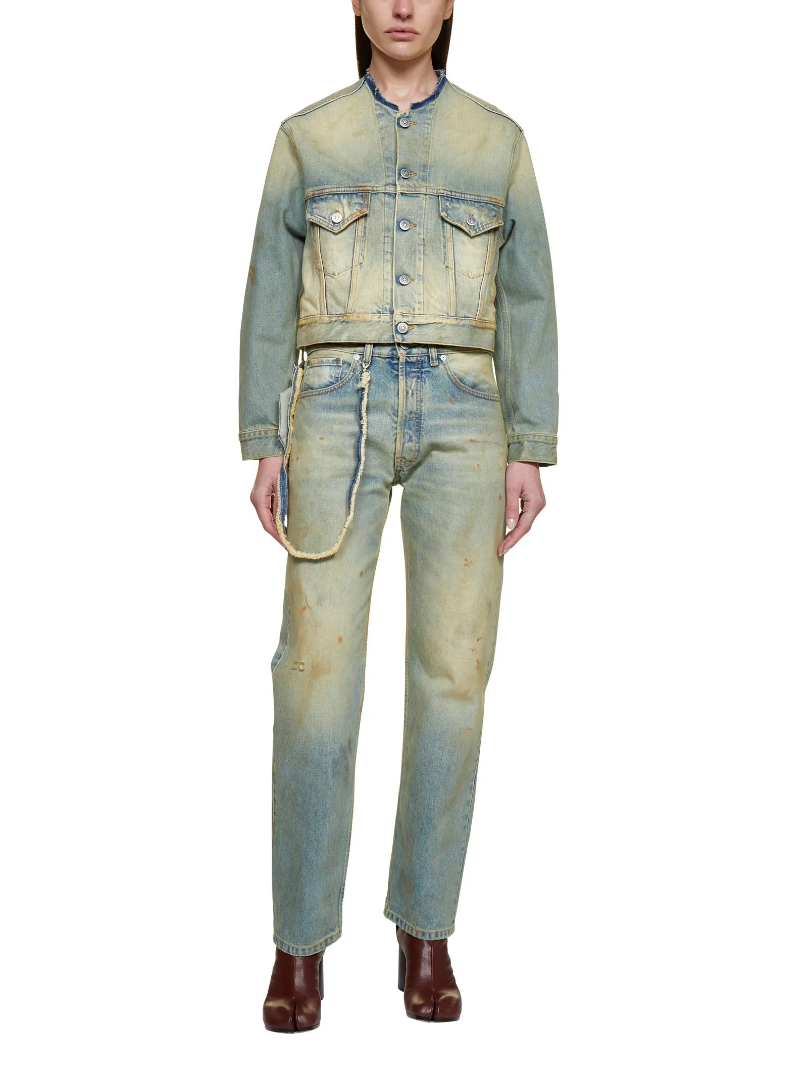 Maison Margiela Buttoned Denim Jacket