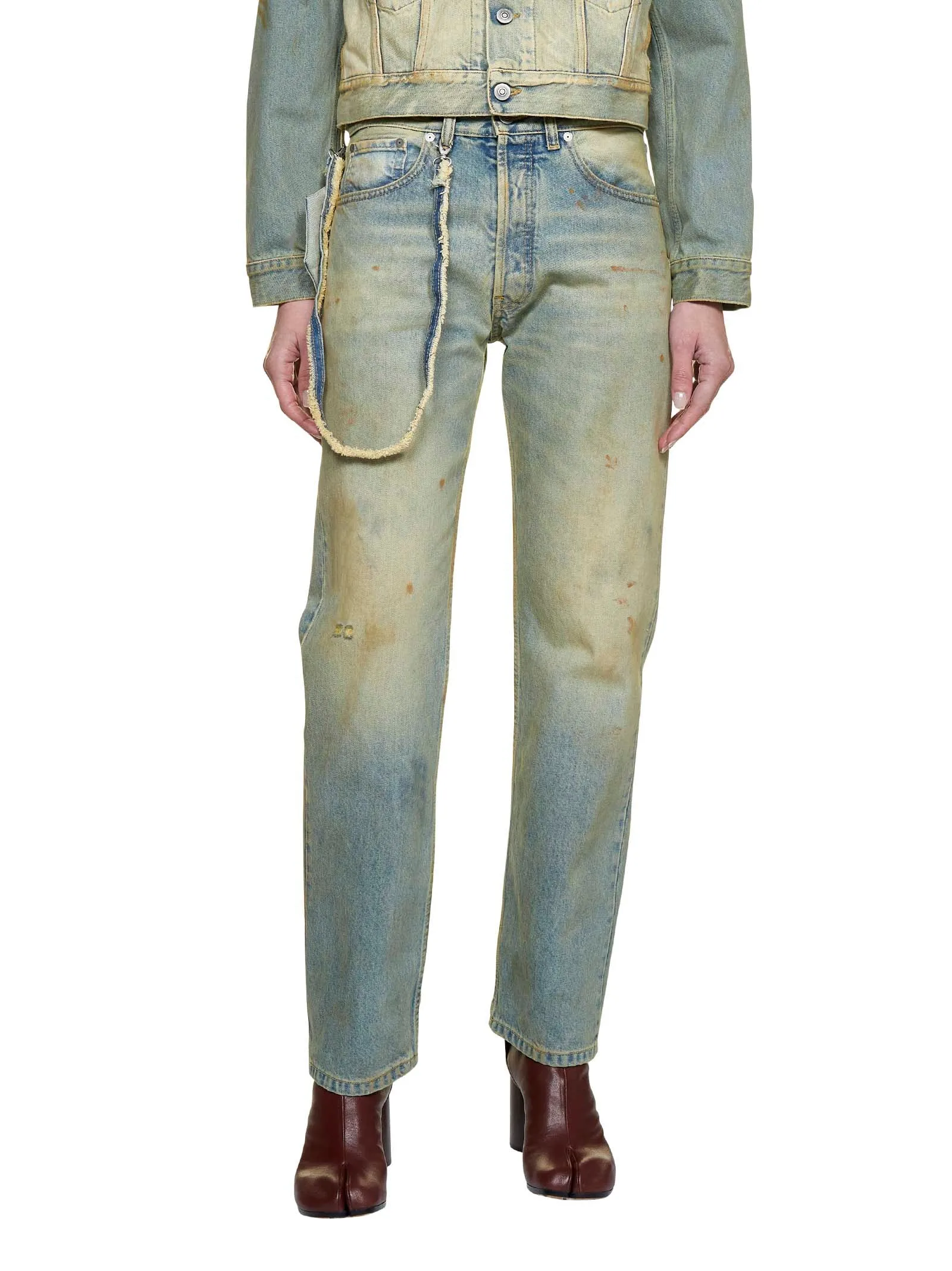 Maison Margiela Buttoned Denim Jacket