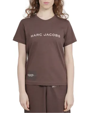 Marc Jacobs Logo Print Crewneck T-Shirt