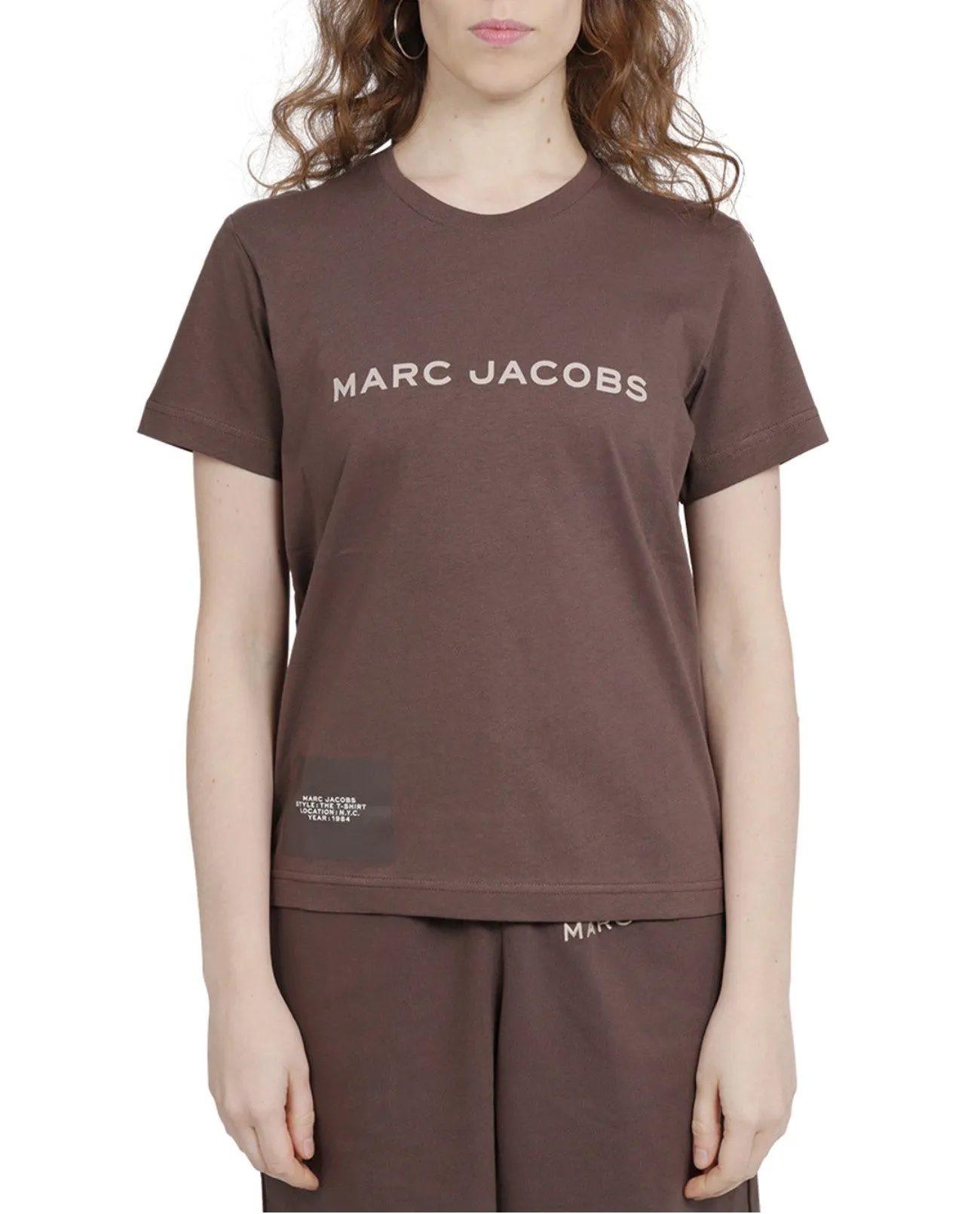 Marc Jacobs Logo Print Crewneck T-Shirt