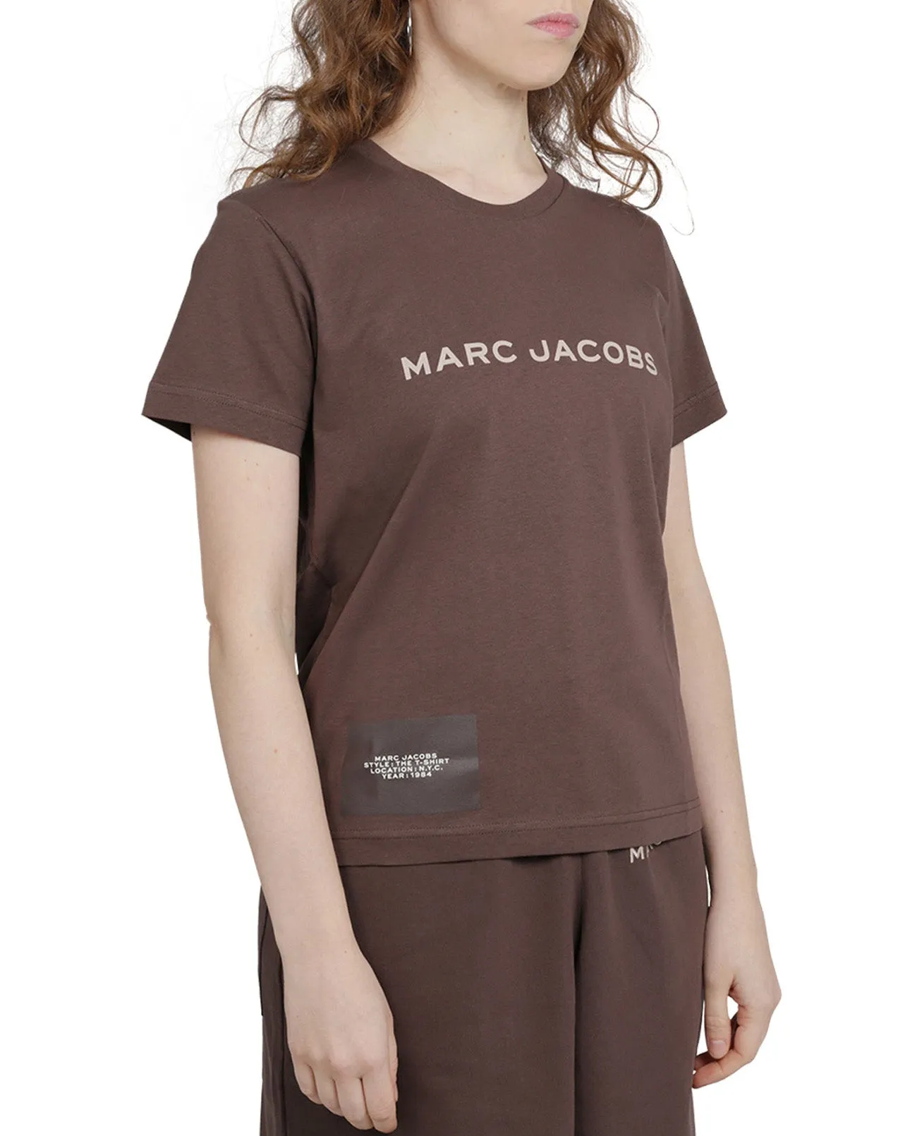 Marc Jacobs Logo Print Crewneck T-Shirt