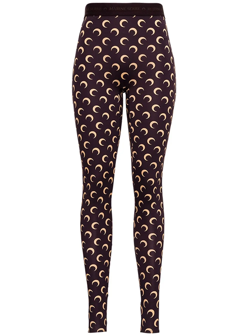 Marine Serre Crescent Moon Motif Leggings