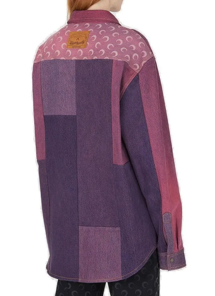 Marine Serre Tie Dyed Buttoned Jacket
