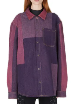 Marine Serre Tie Dyed Buttoned Jacket