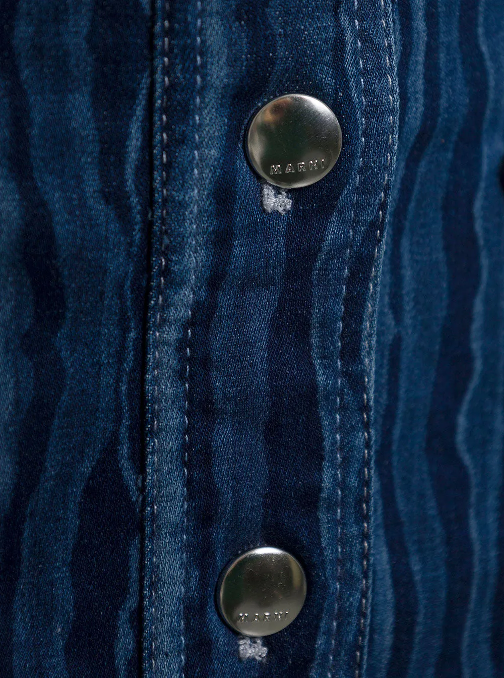 Marni A-Line Buttoned Mini Skirt