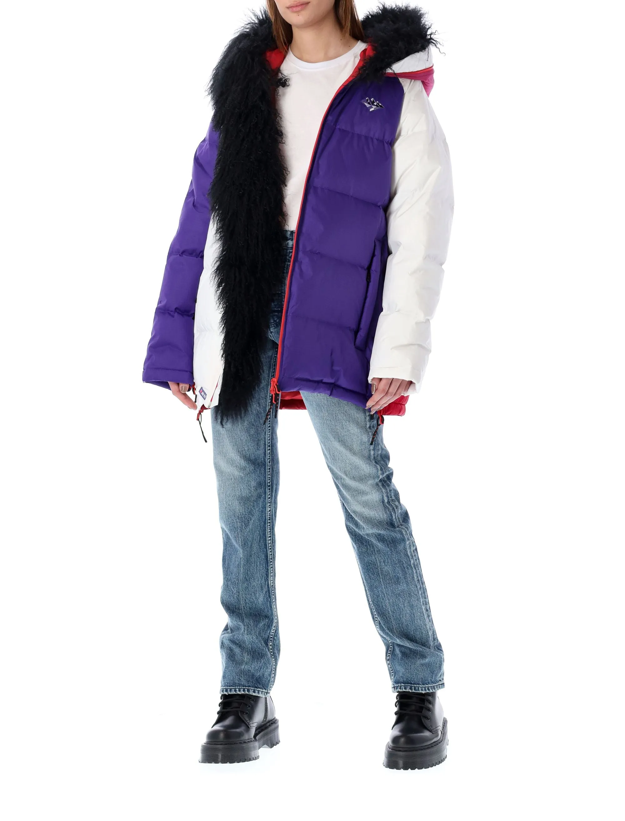 Marni Faux-Fur Trimmed Hooded Padded Jacket