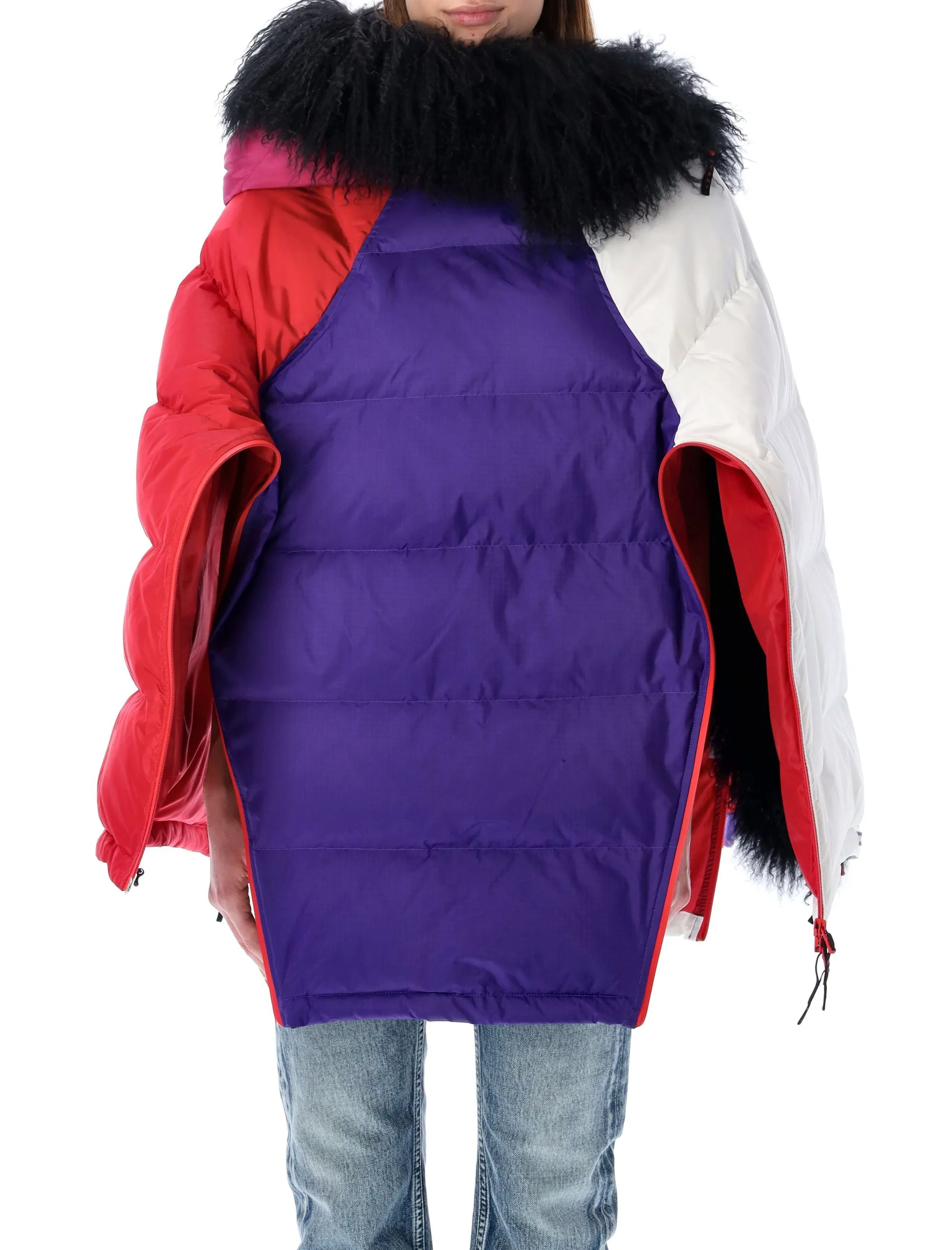Marni Faux-Fur Trimmed Hooded Padded Jacket