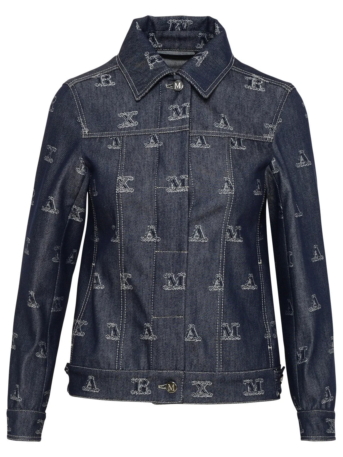 Max Mara Brest Jacquard Denim Jacket