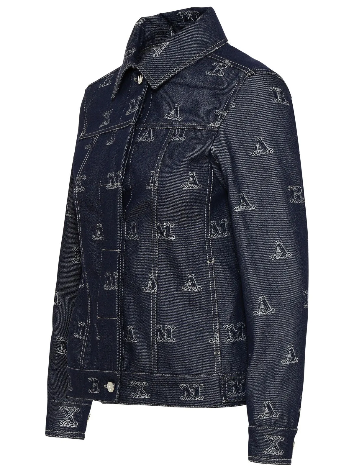 Max Mara Brest Jacquard Denim Jacket