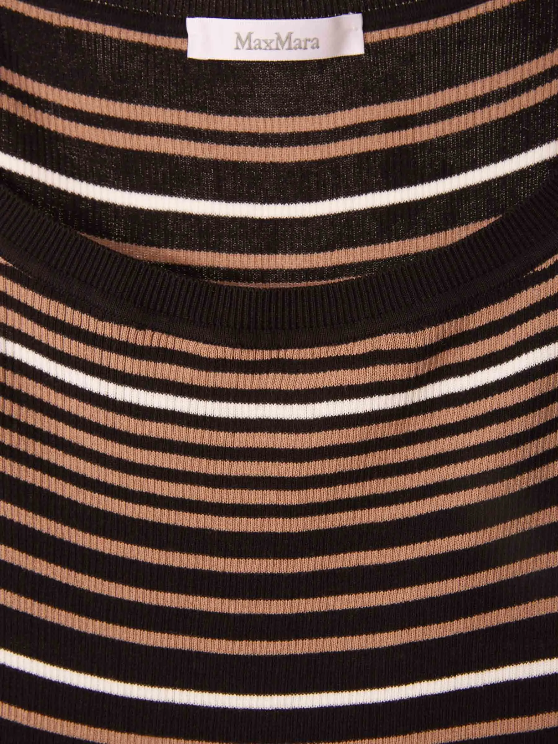 Max Mara Cento Striped Sleeveless Tank Top
