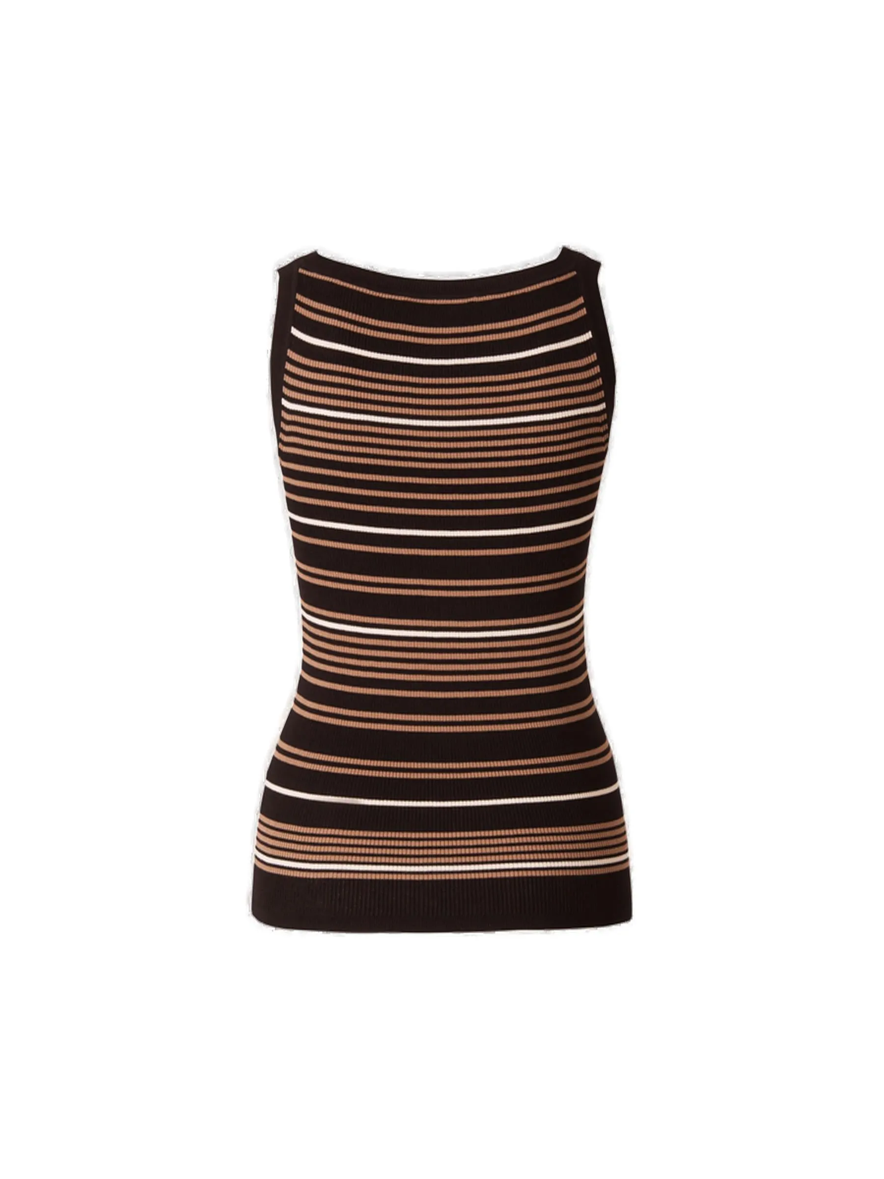 Max Mara Cento Striped Sleeveless Tank Top