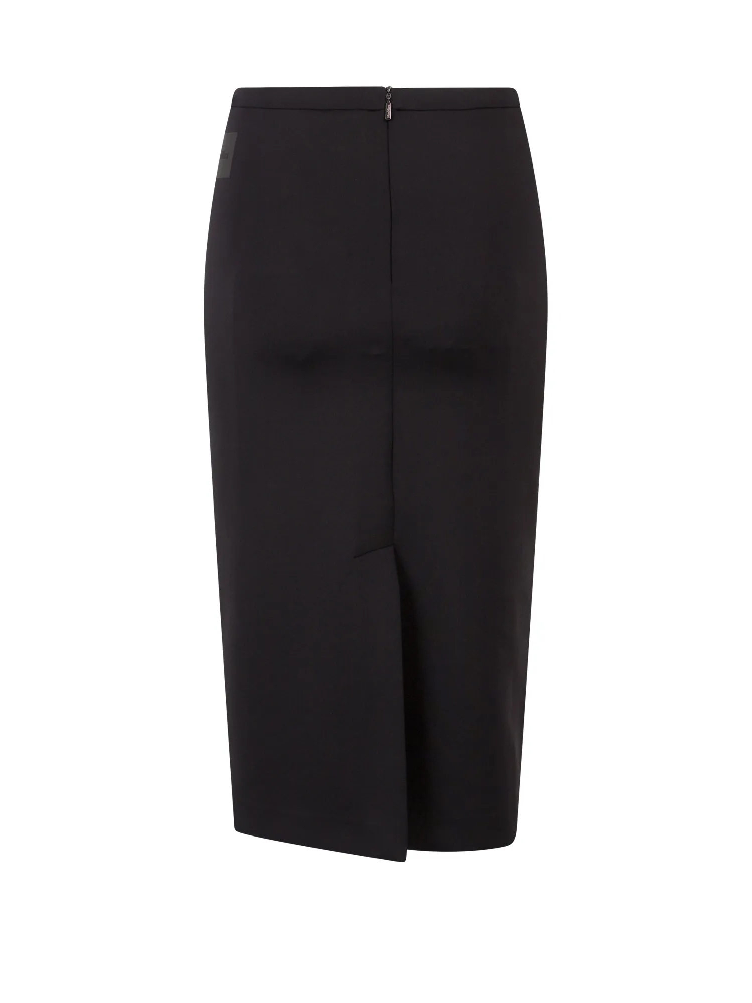 Max Mara Classic Back Slit Midi Skirt