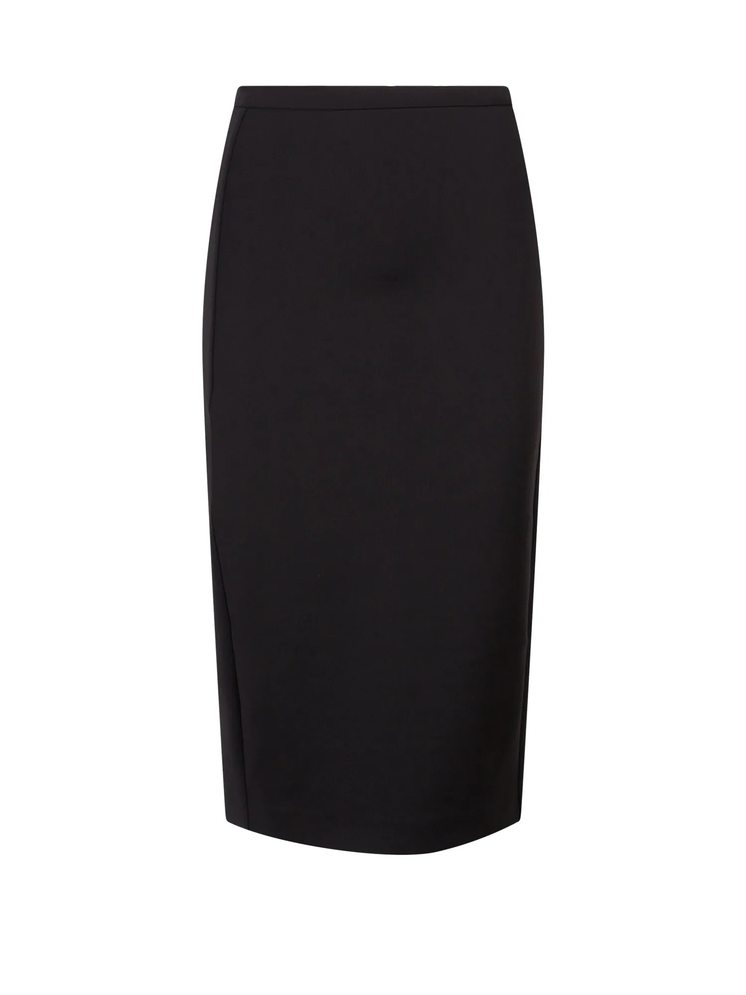 Max Mara Classic Back Slit Midi Skirt