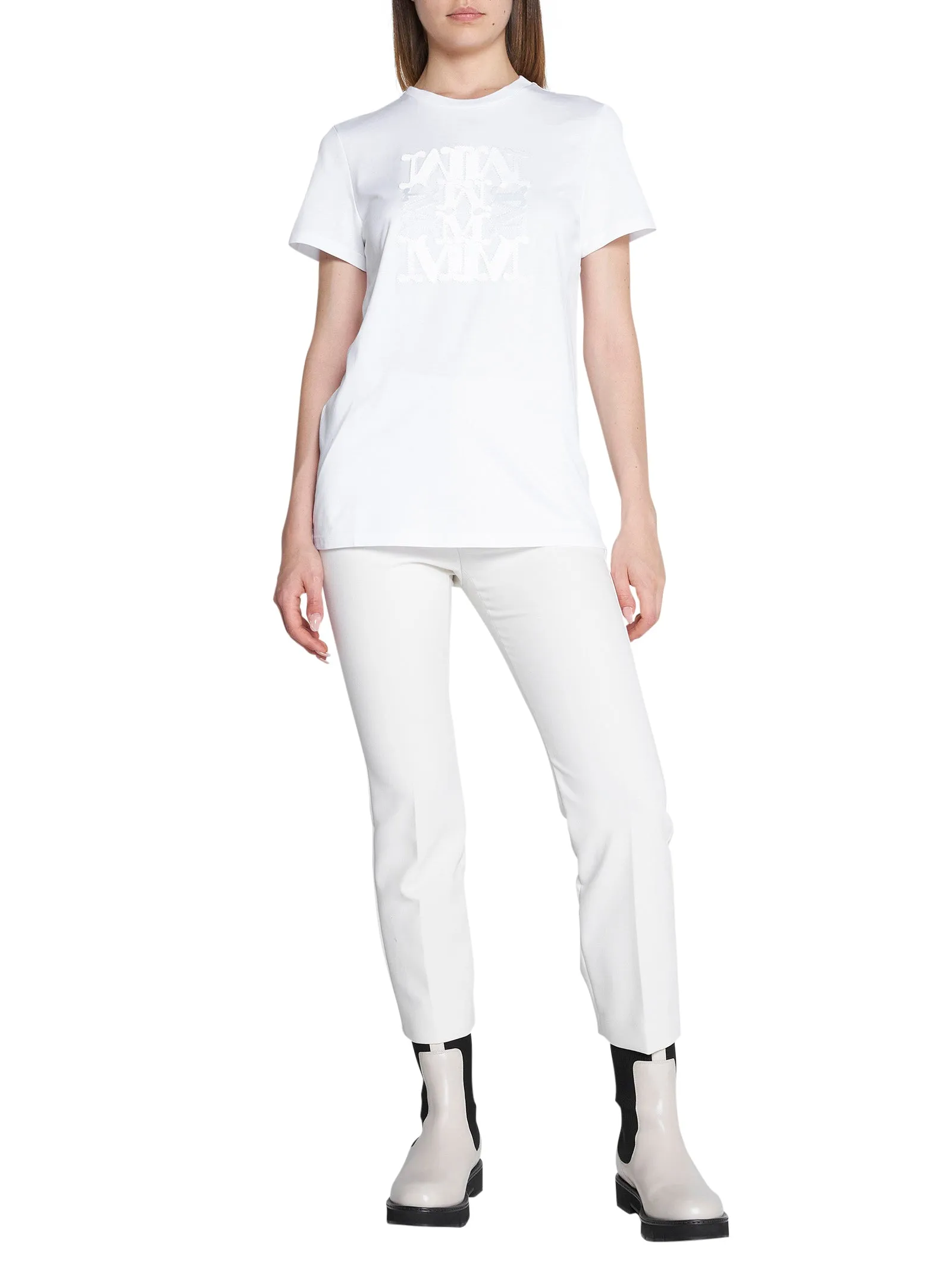Max Mara Crewneck Short-Sleeved T-Shirt