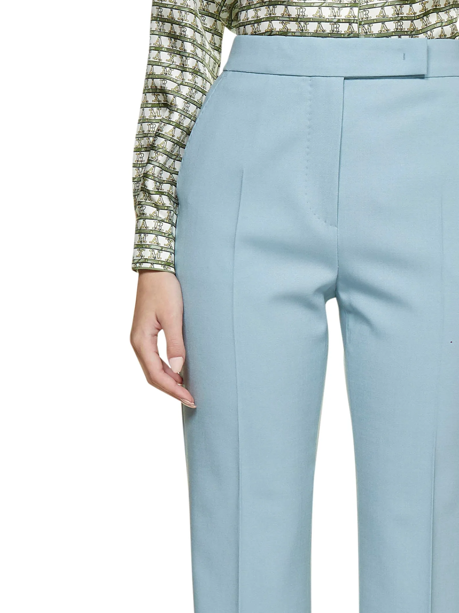 Max Mara Gemona Slim Fit Trousers