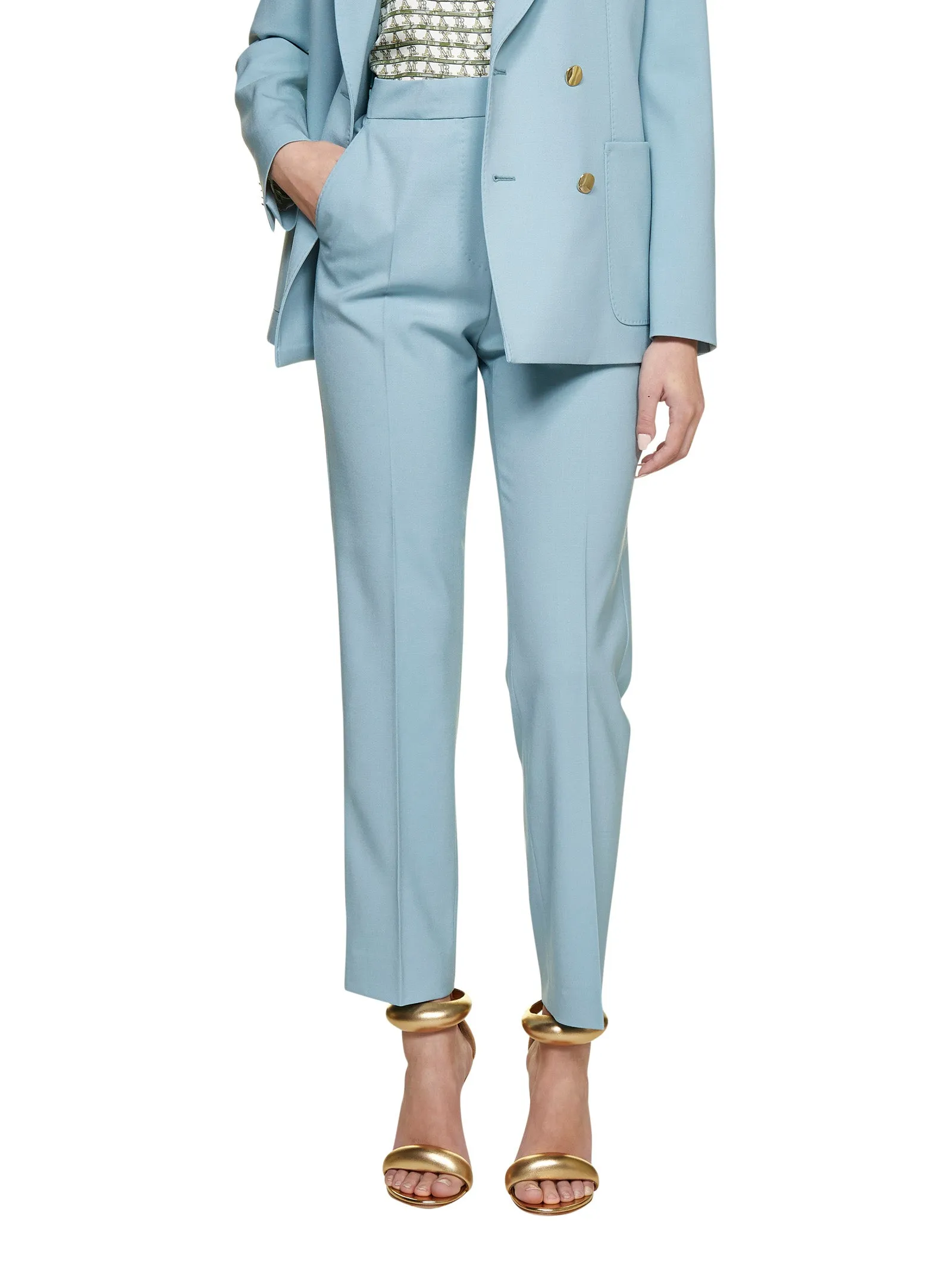 Max Mara Gemona Slim Fit Trousers