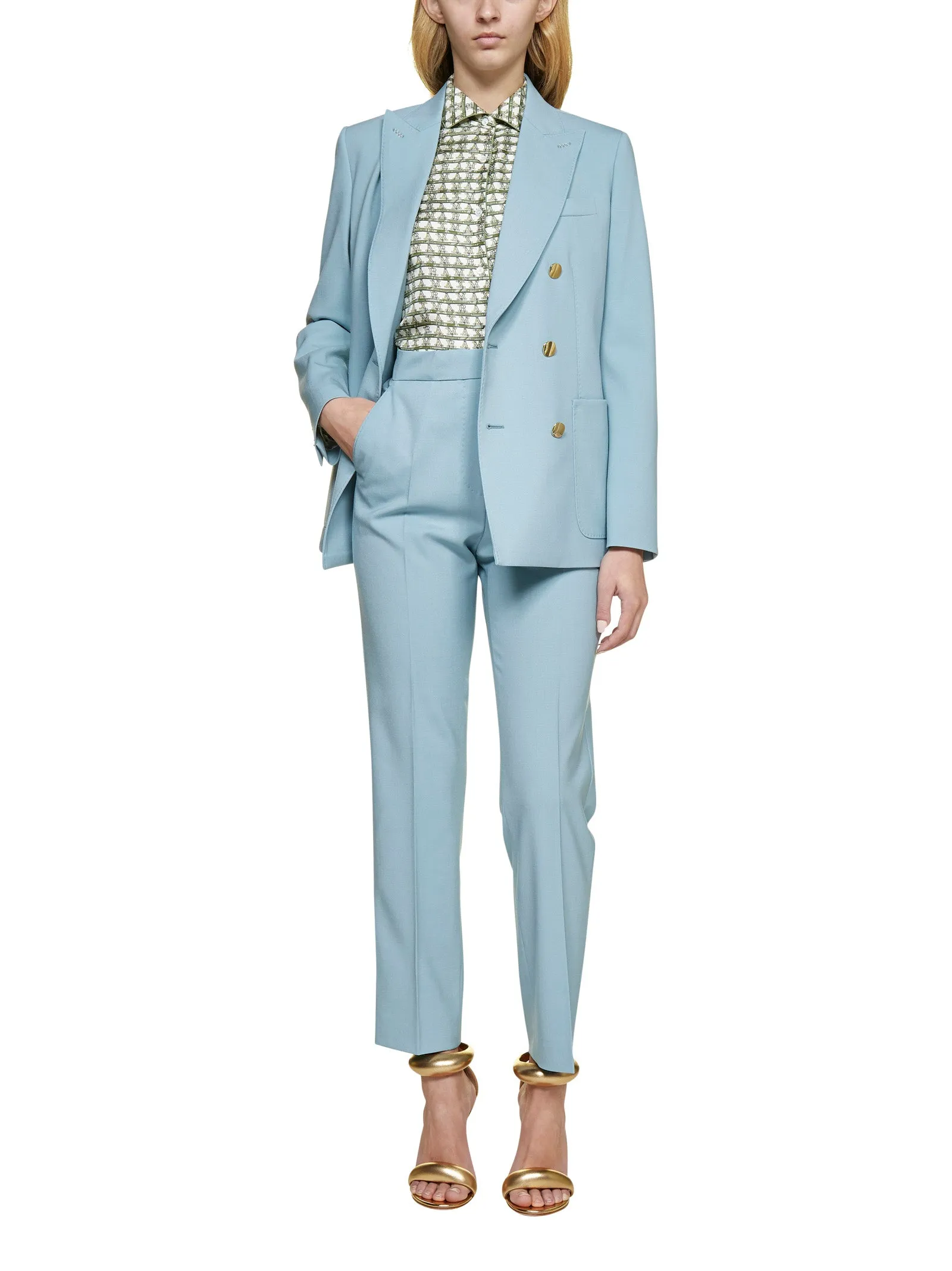 Max Mara Gemona Slim Fit Trousers