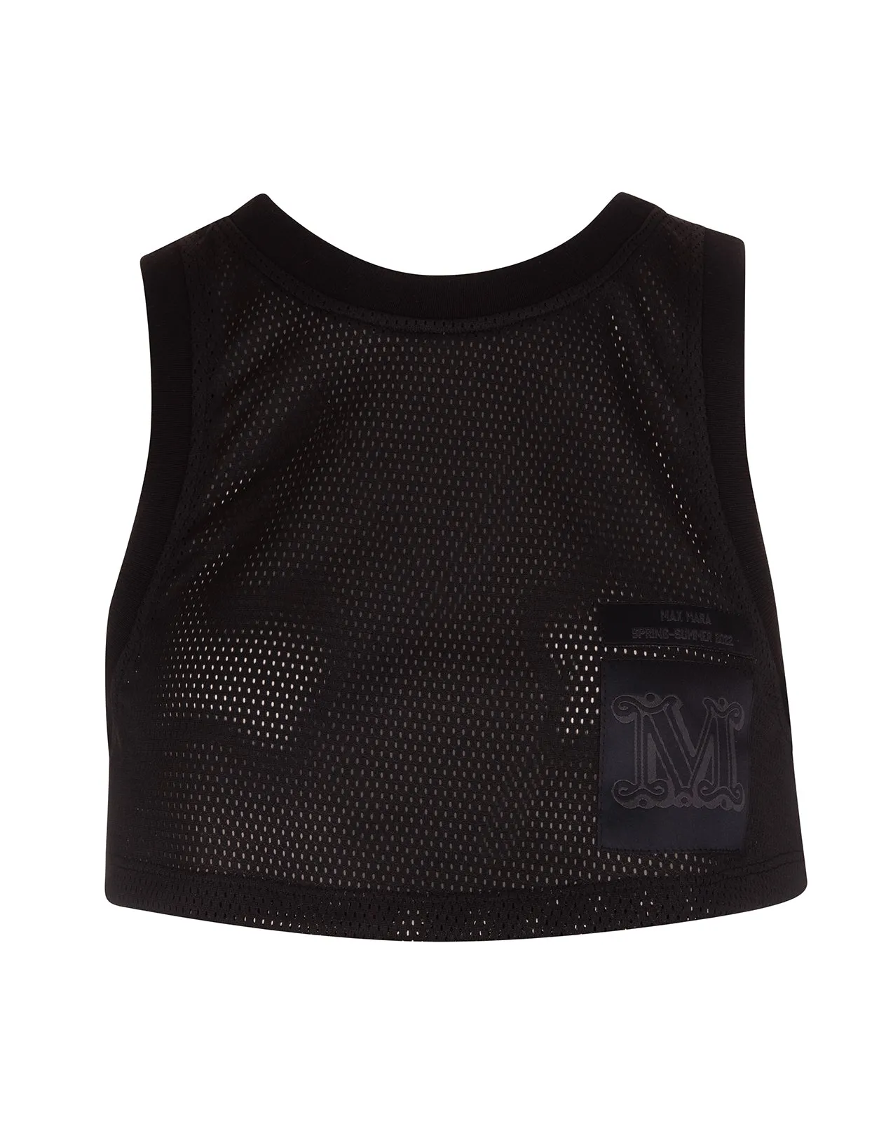 Max Mara Mesh Jersey Top