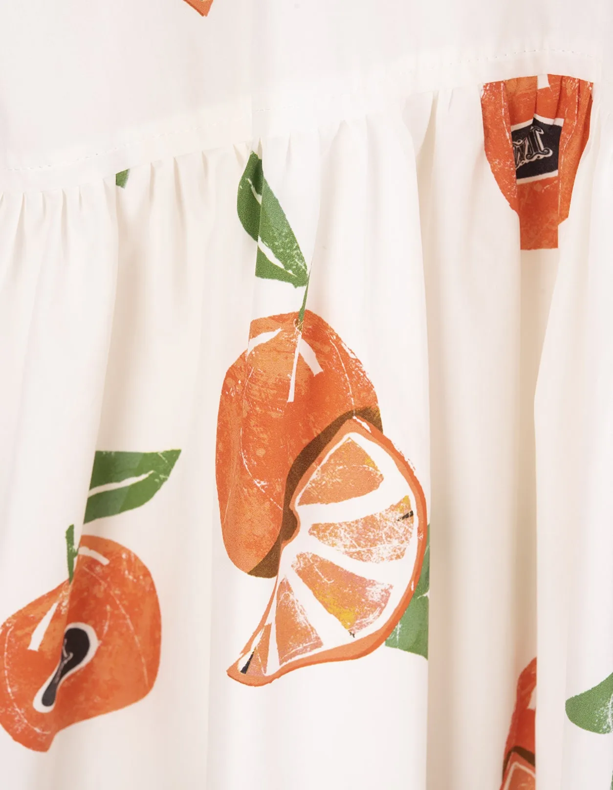 Max Mara Printed Short-Sleeved Dress