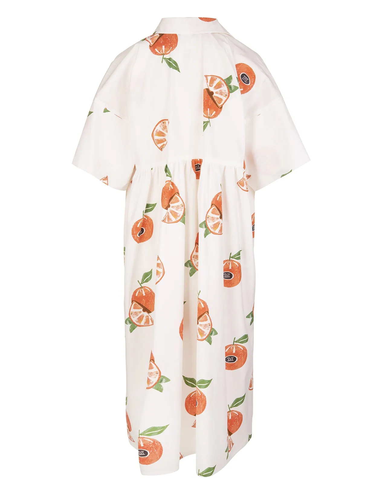 Max Mara Printed Short-Sleeved Dress