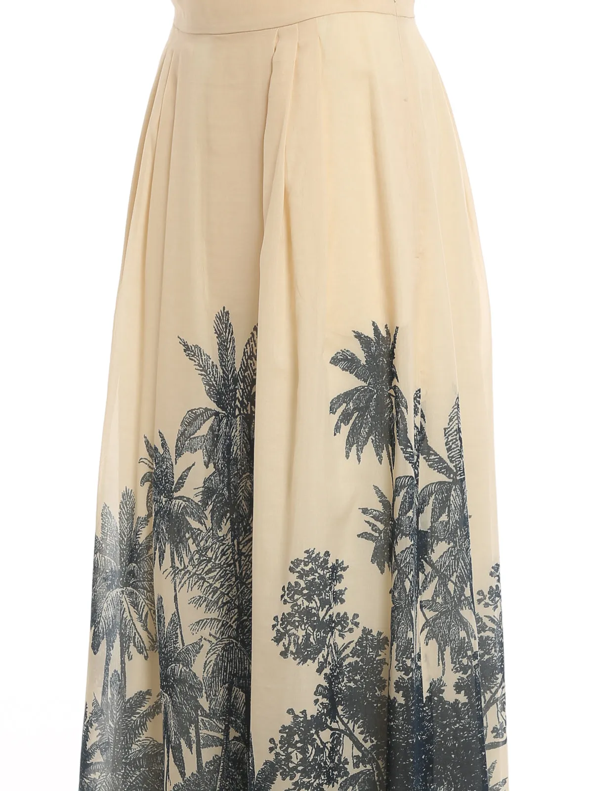 Max Mara Studio Graphic Printed Midi Skirt