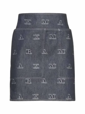 Max Mara Zarelia Jacquard Mini Skirt