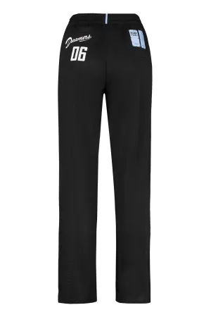 McQ Alexander McQueen Patch-Detail Wide Leg Pants