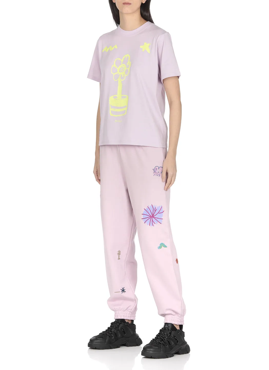 McQ Alexander McQueen Printed Crewneck T-Shirt