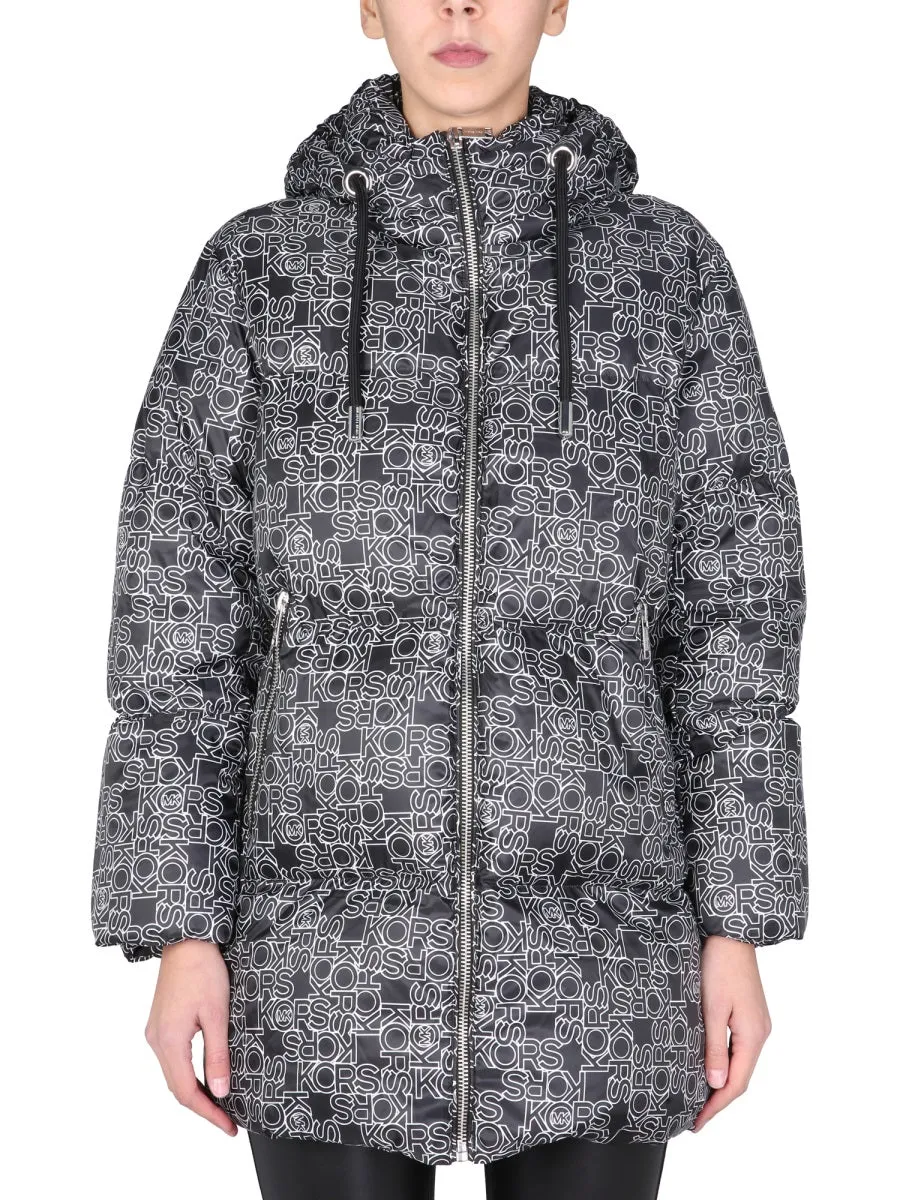 Michael Michael Kors Drawstring Puffer Jacket