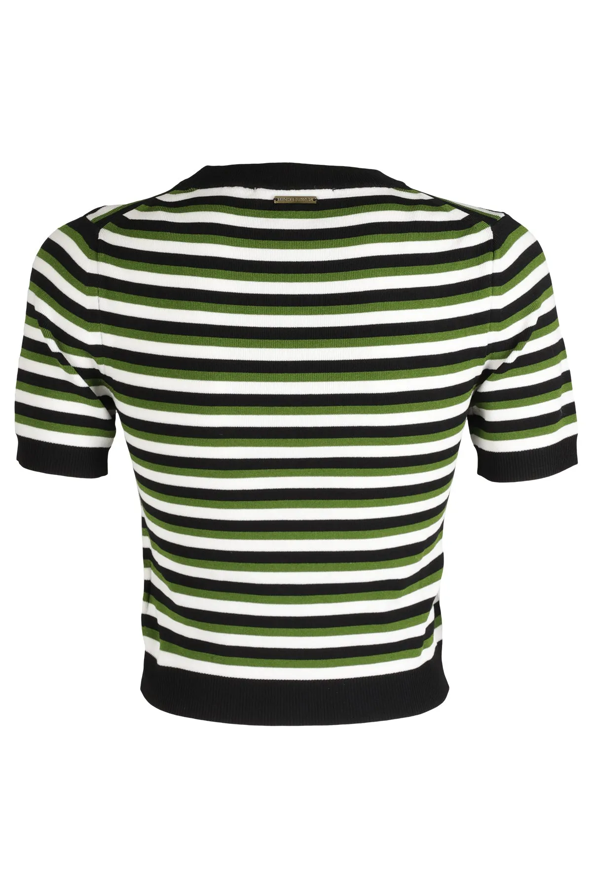 Michael Michael Kors Horizontal Stripe Knitted Top