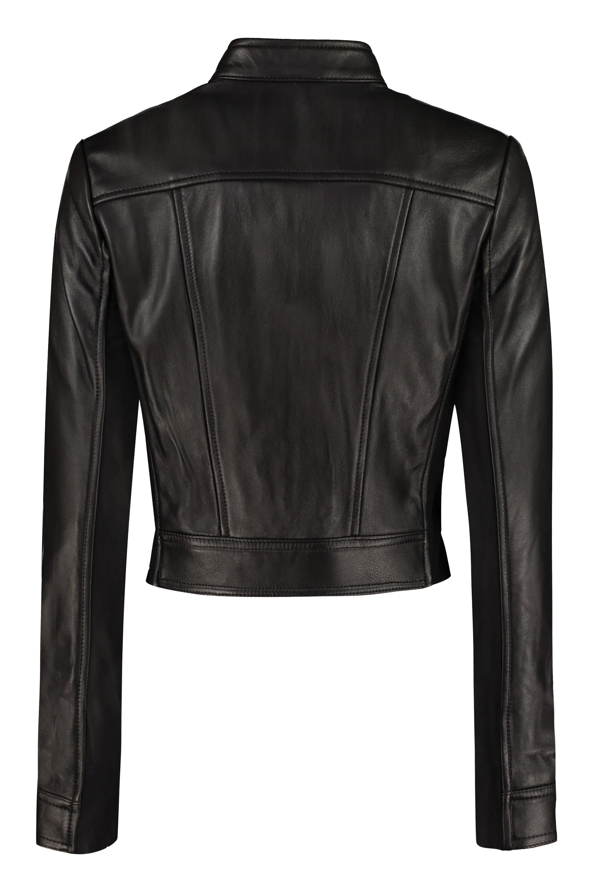 Michael Michael Kors Leather Biker Jacket