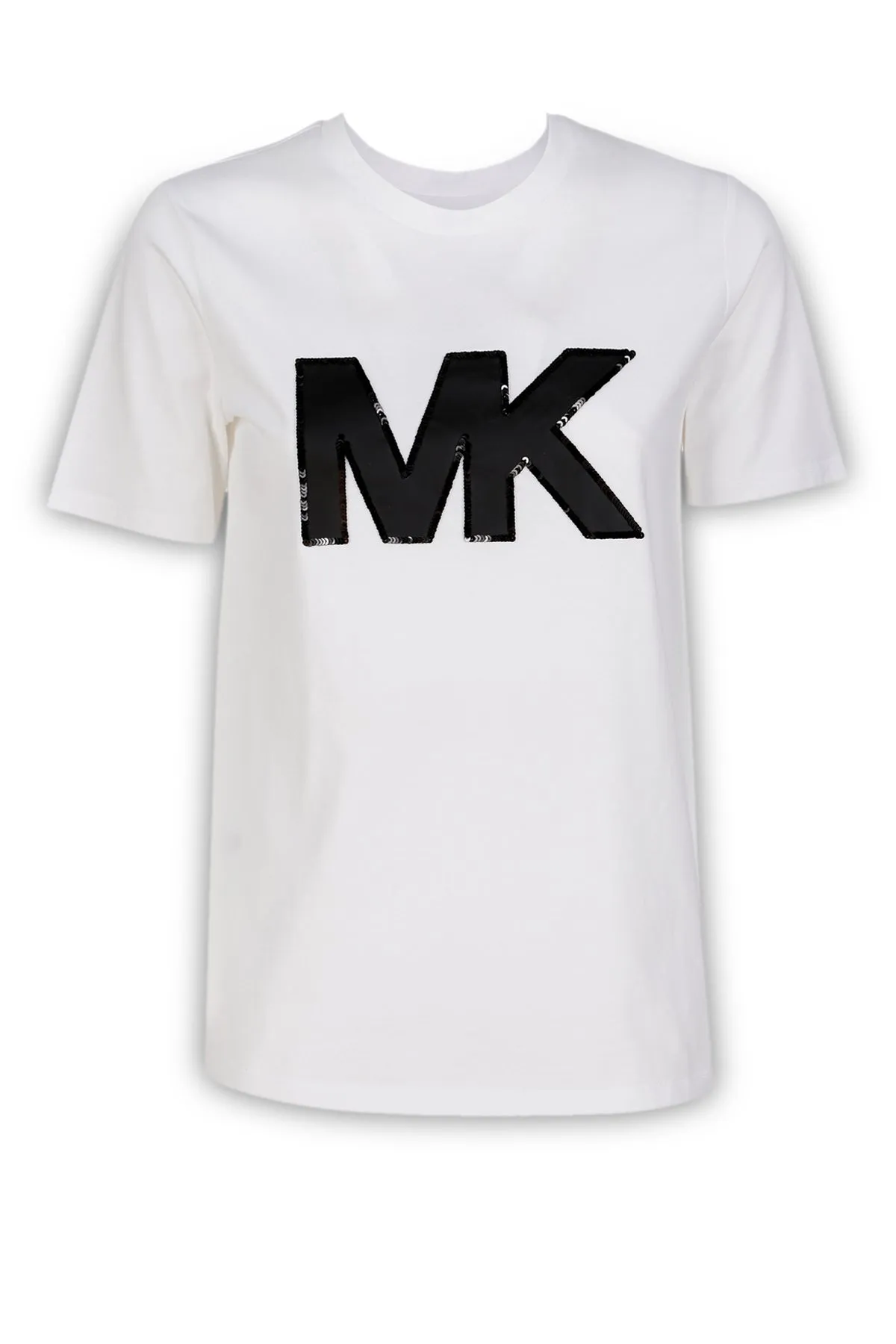 Michael Michael Kors Logo Embellished Crewneck T-Shirt